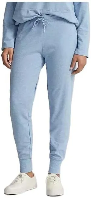 RLX Ralph Lauren Women's Golf Jersey Jogger Pant Medium M Blue Heather