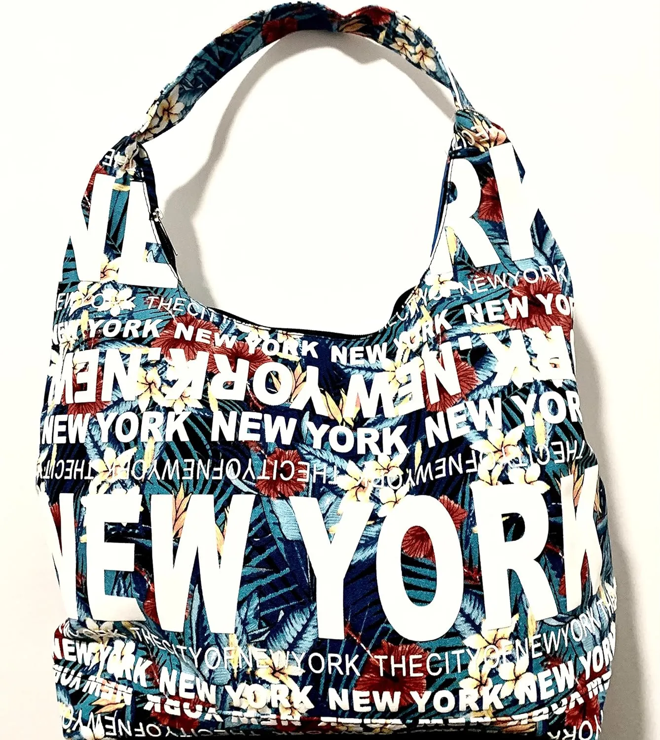 Robin Ruth New York Floral Cotton Hobo Large Shoulder Bag