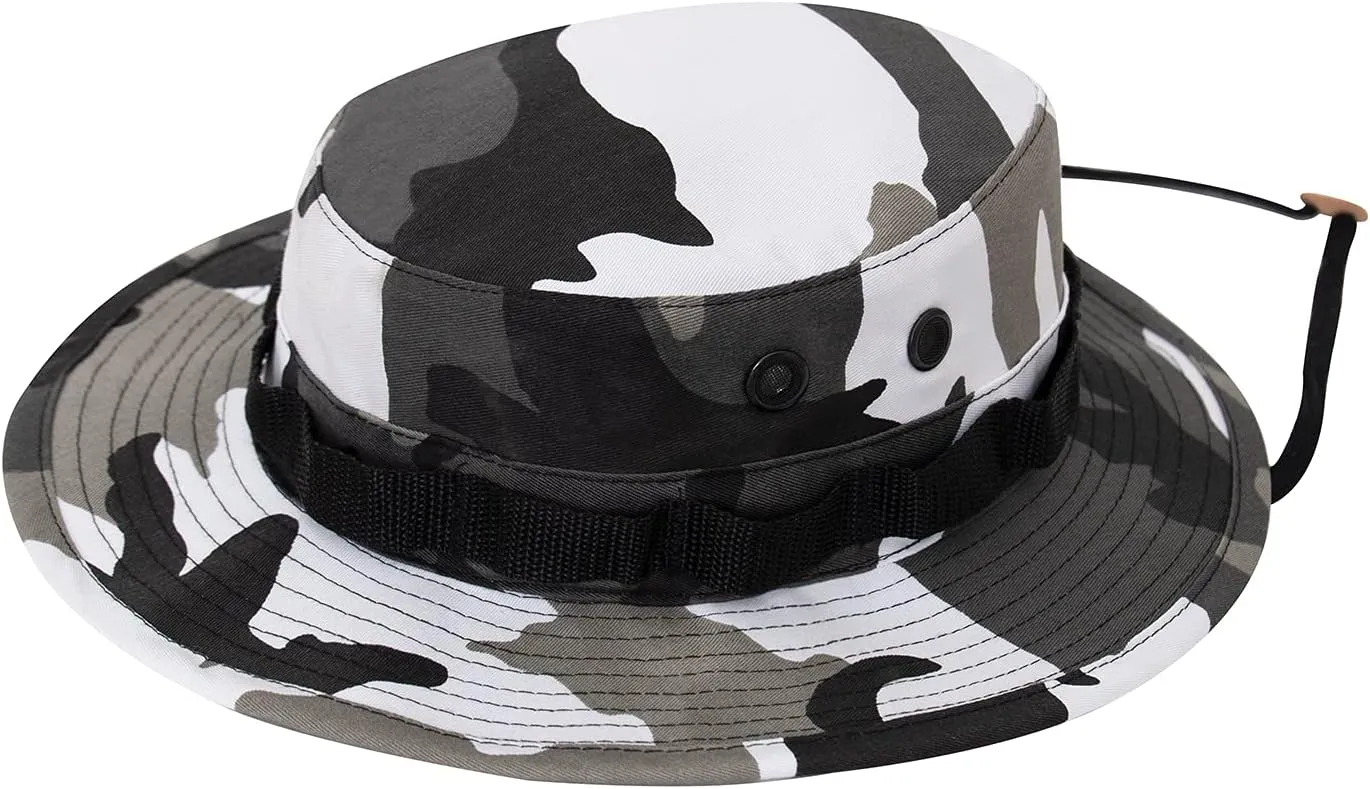 Rothco Camo Boonie Hat Bucket Hat Military Hat
