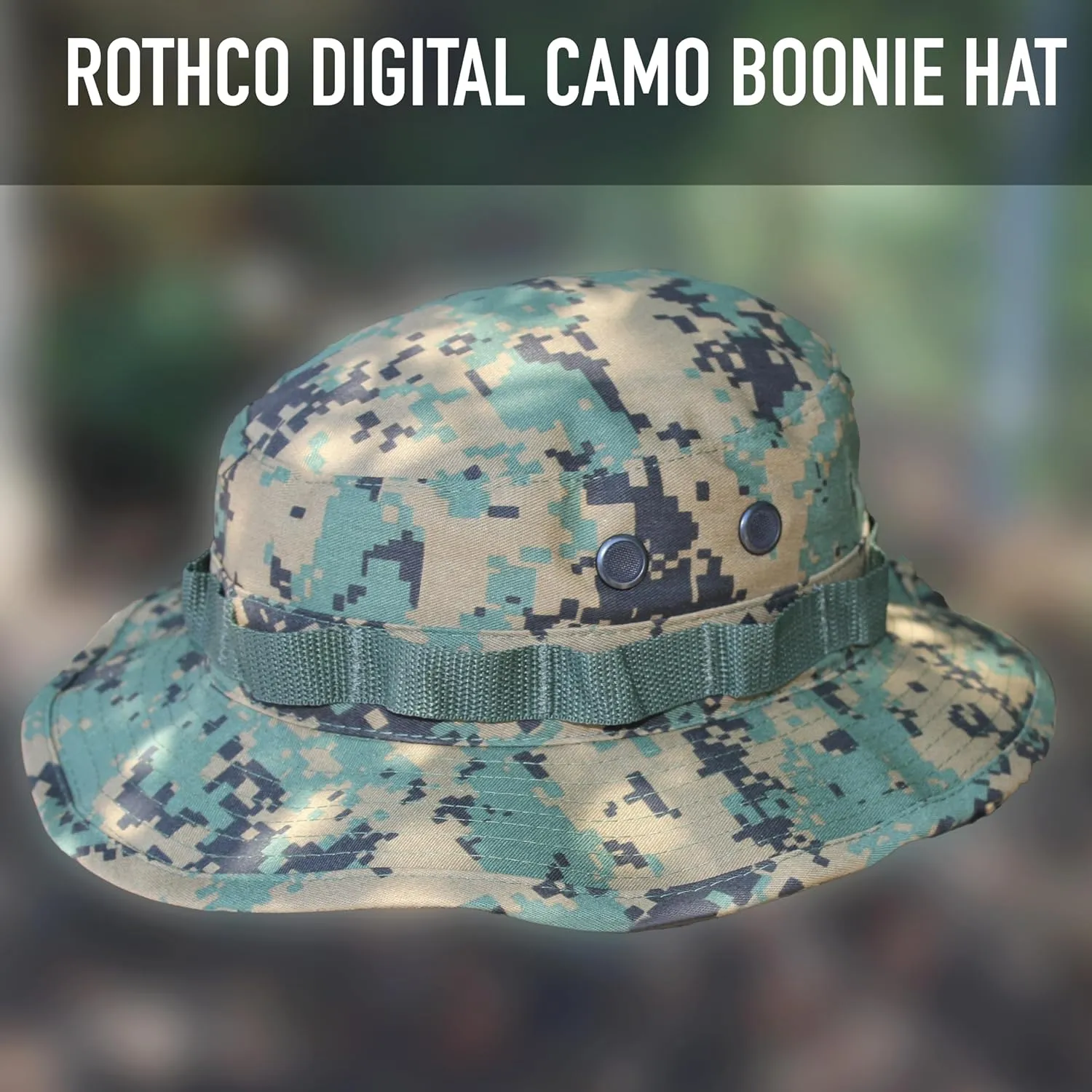 Rothco Camo Boonie Hat Bucket Hat Military Hat