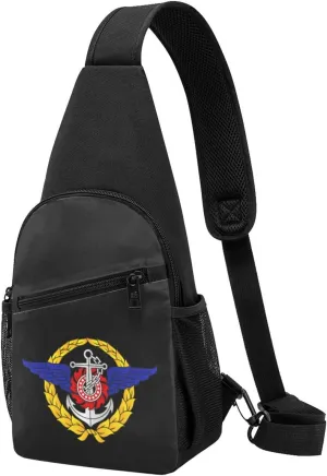 Royal Thai Armed Forces Travel Hiking Bag Cross Chest Bag Diagonally
