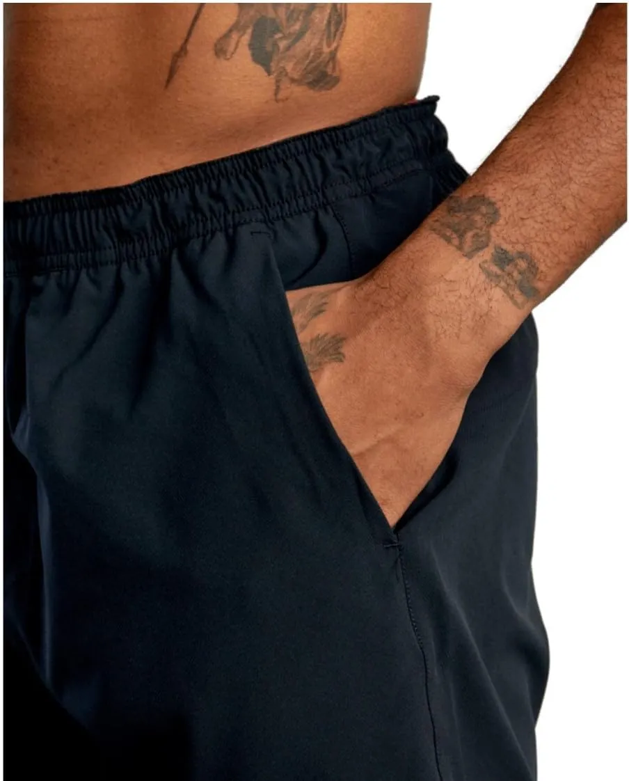 RVCA Sport Men's 17" Yogger Train 2 in 1 Workout Shorts with Compression Liner