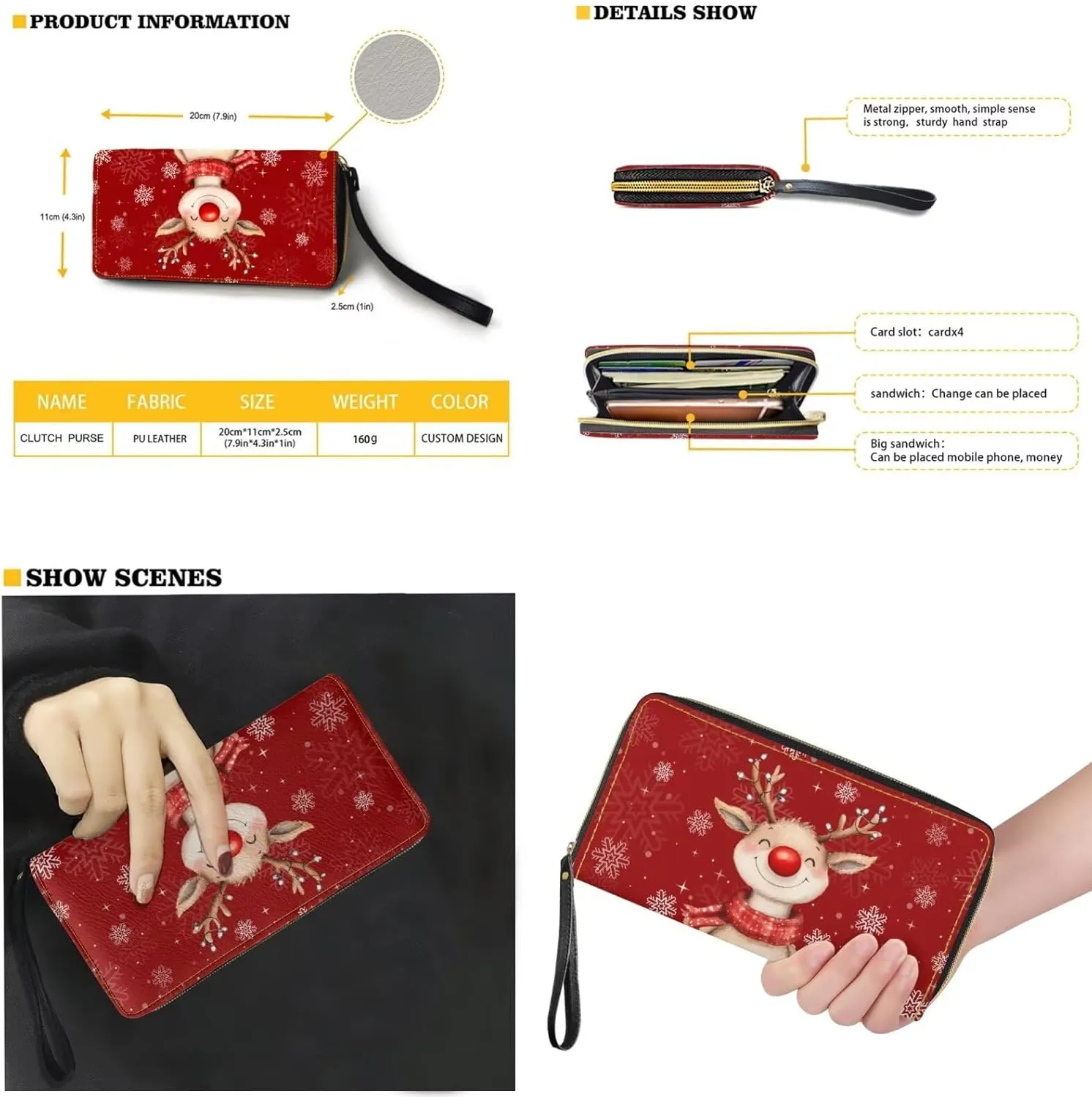 Saddle Bag Women Shoulder Bag Wrist Belt Wallet Leather Satchel Bags