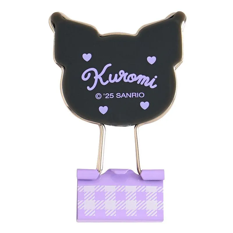[Sanrio] Double Clip Set - Kuromi [MAY 2025 ] Sanrio Original