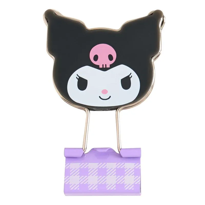 [Sanrio] Double Clip Set - Kuromi [MAY 2025 ] Sanrio Original