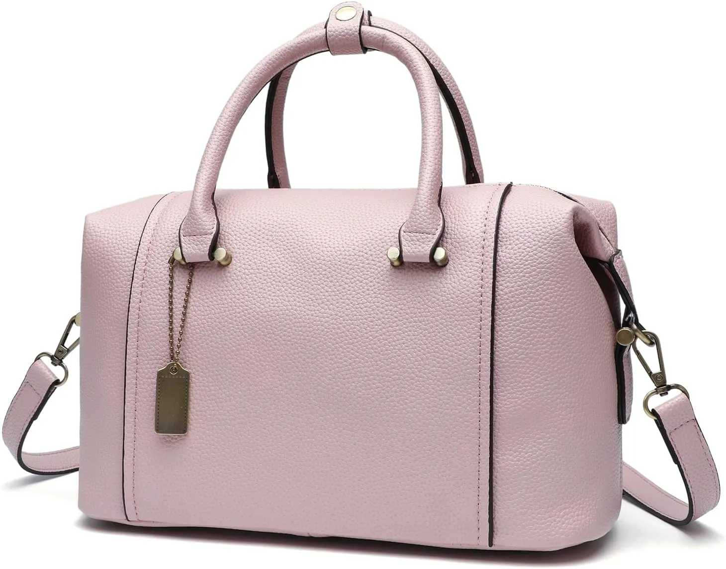 Satchel Purses for Women Leather Tote Bag Boston Handbags Women's Top Handle Bags for work and daily