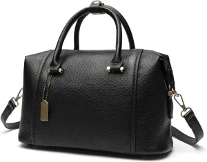 Satchel Purses for Women Leather Tote Bag Boston Handbags Women's Top Handle Bags for work and daily