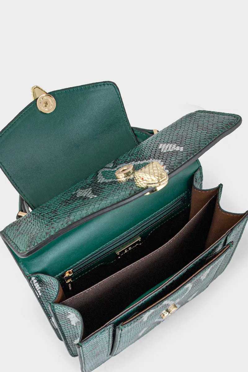 Satchel Shoulder Bags BS2054-Dark Green