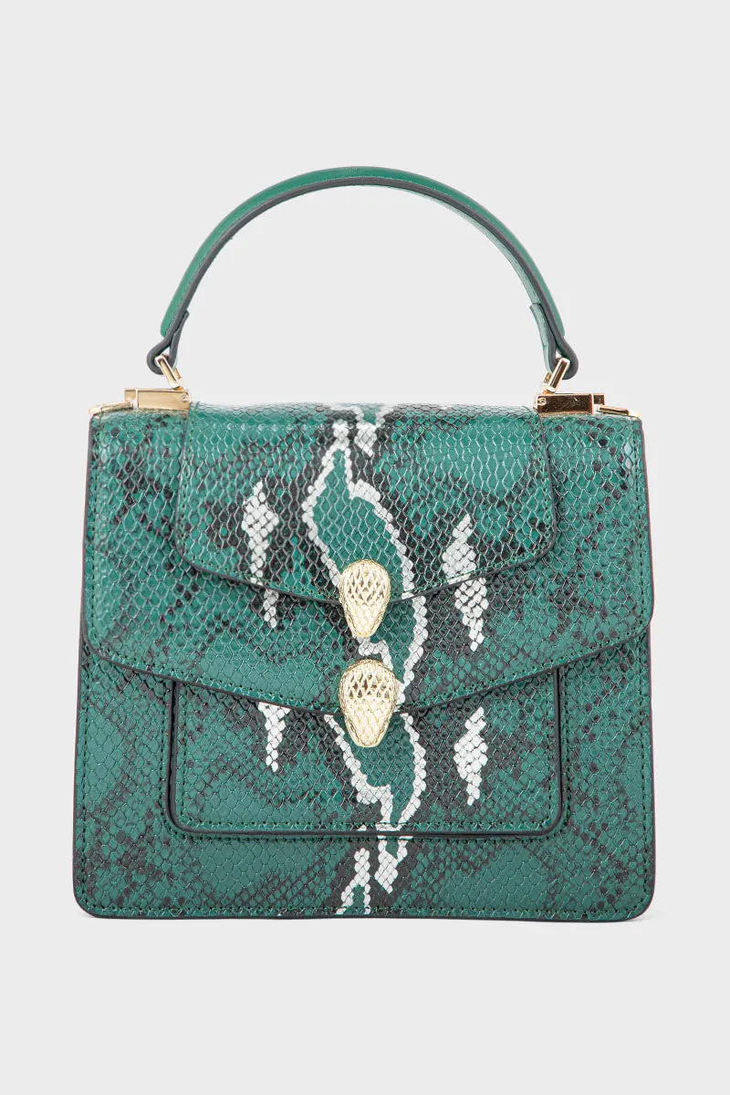 Satchel Shoulder Bags BS2054-Dark Green