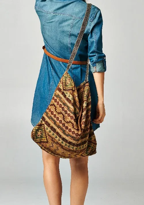 Savannah Woven Shoulder Bag