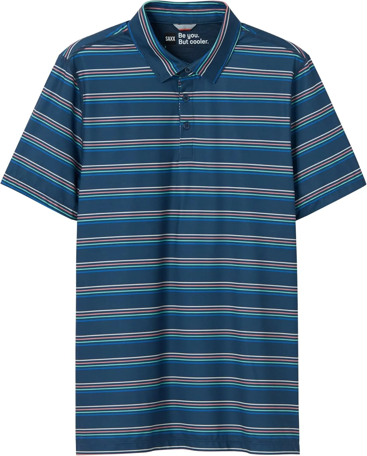 SAXX Underwear Co. Men's Droptemp All Day Cooling Polo Quick-Dry and Moisture-Wicking