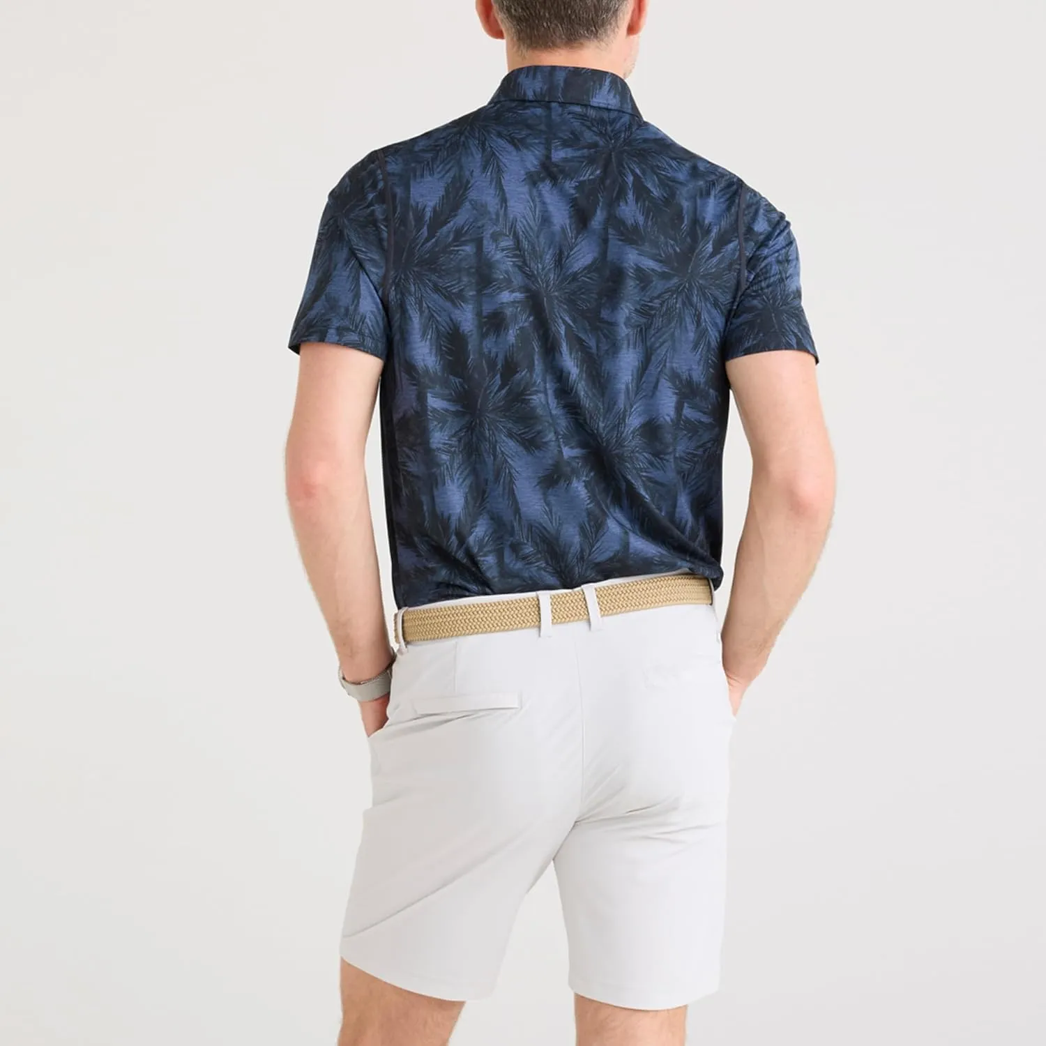 SAXX Underwear Co. Men's Droptemp All Day Cooling Polo Quick-Dry and Moisture-Wicking