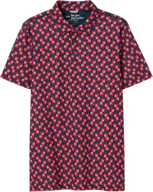 SAXX Underwear Co. Men's Droptemp All Day Cooling Polo Quick-Dry and Moisture-Wicking