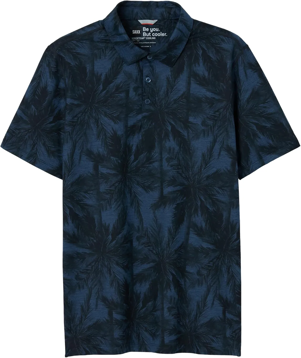 SAXX Underwear Co. Men's Droptemp All Day Cooling Polo Quick-Dry and Moisture-Wicking