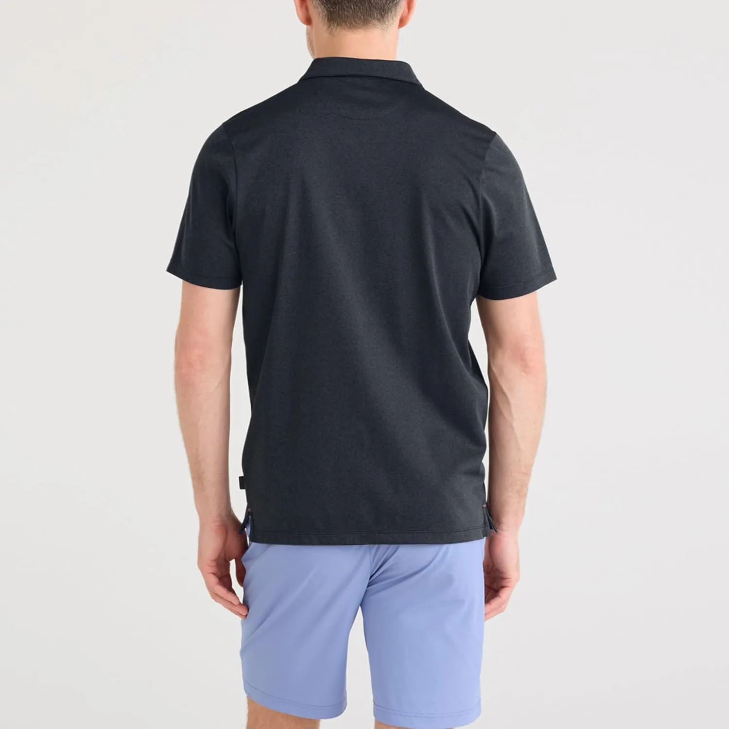 SAXX Underwear Co. Men's Droptemp Dry Resort Polo, Breathable and Moisture-Wicking