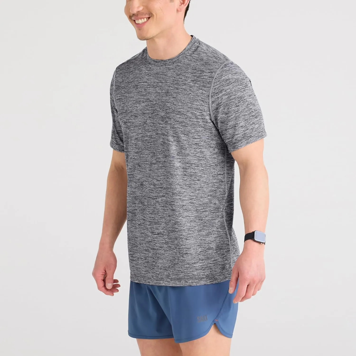 SAXX Underwear Co. Men's Multi-Sport Tech Tee, Breathable and Moisture-Wicking