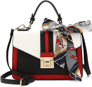 Scarleton Women's White Satchel Handbag H2065
