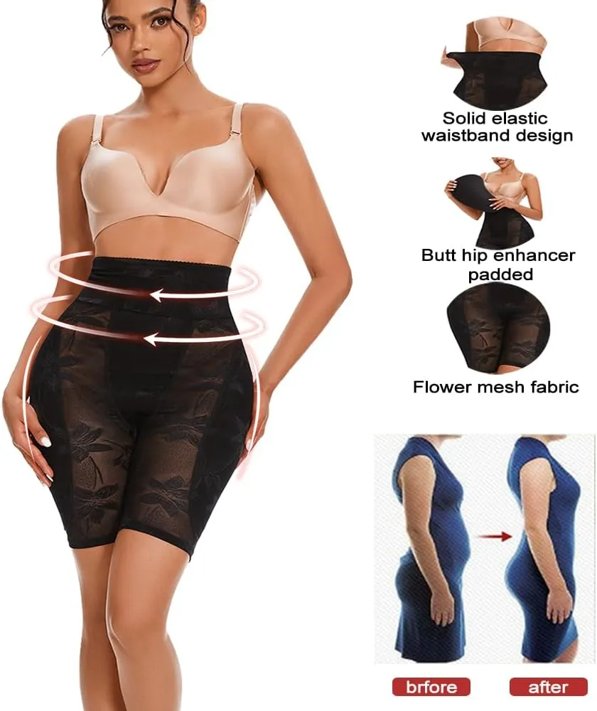 SEXYWG Women Hip Pads Shapewear Butt Lifting Shapewear Tummy Control Padded Underwear Body Shaper