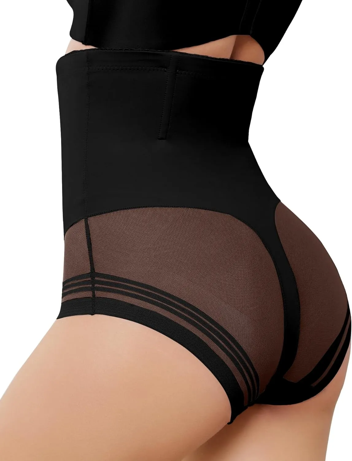 Shapewear Tummy Control Underwear - High Waisted Cincher Girdle Panty Butt Lifting Panties Seamless BodyShaper