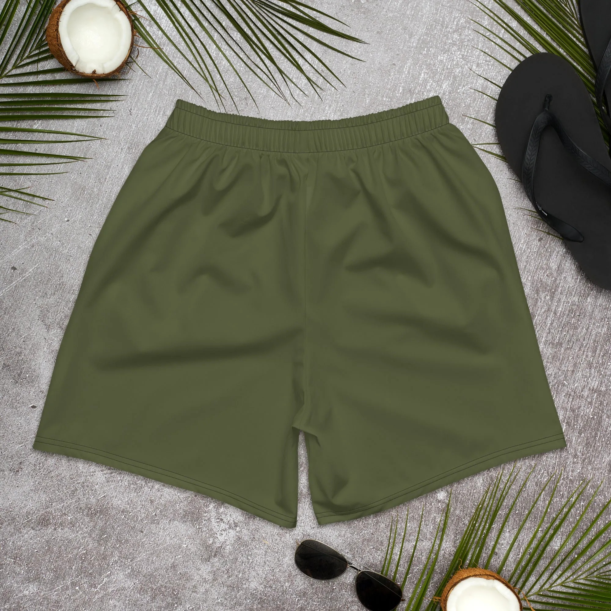 Shell Toucher Stork Classic Olive | Men's Recycled, Moisture-Wicking, Fast Drying Shorts