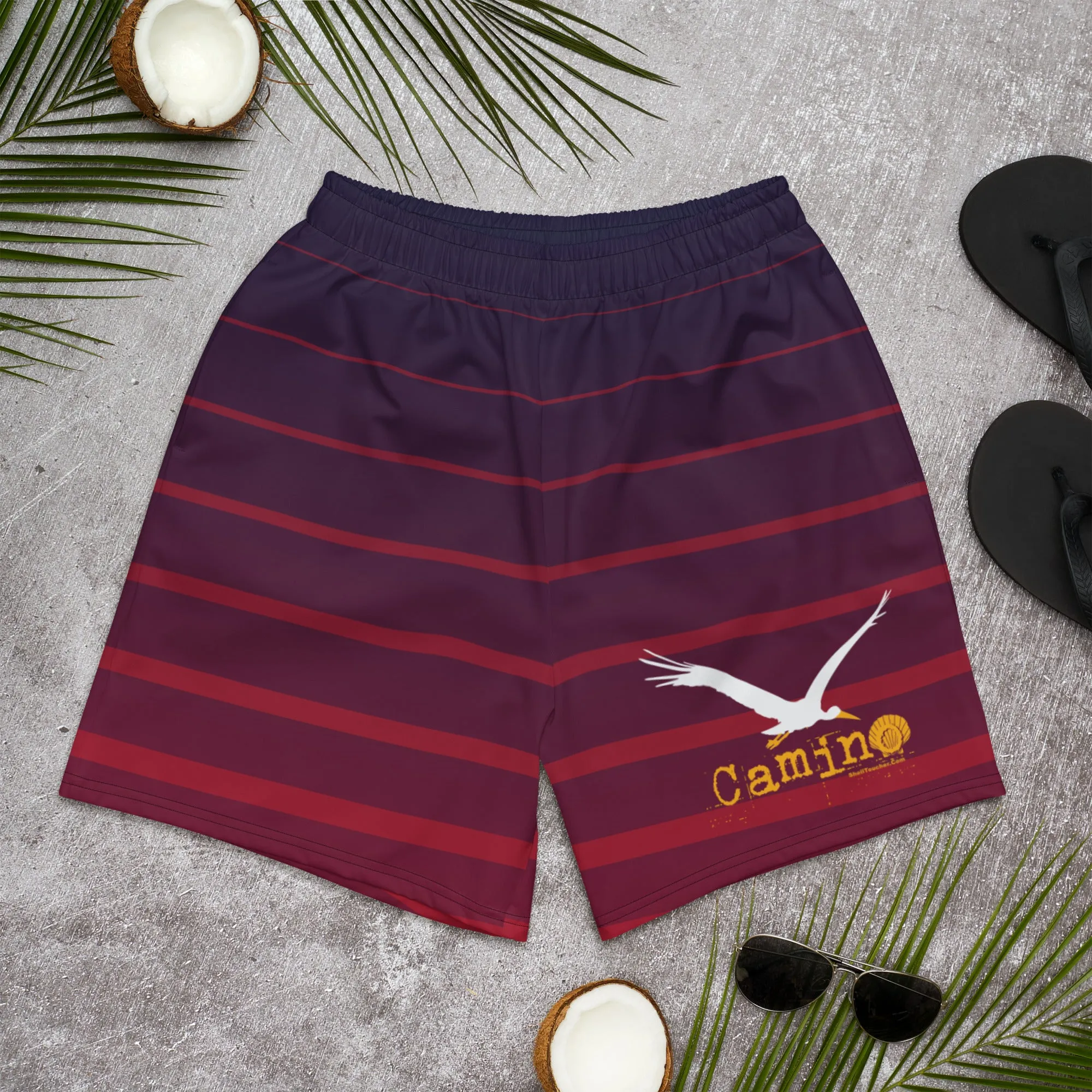 Shell Toucher Stork Energy Pattern 2 | Men's Recycled, Moisture-Wicking, Fast Drying Shorts