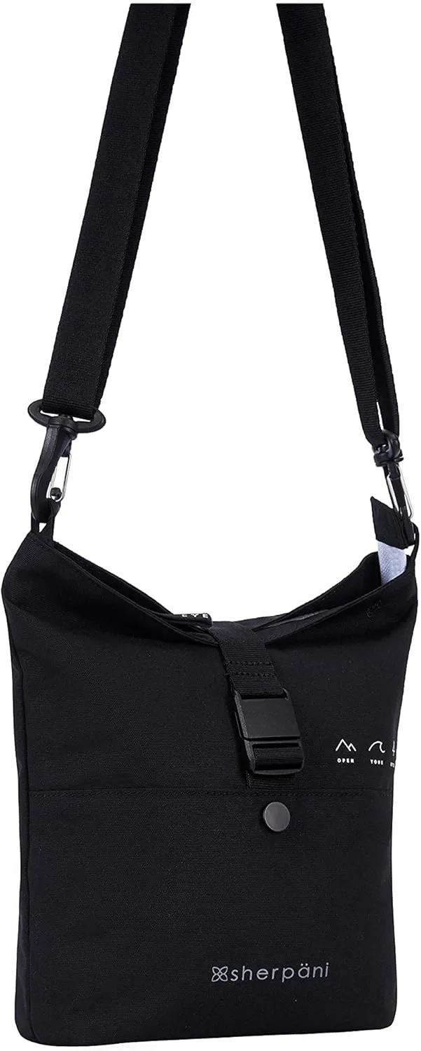 Sherpani Women's Convertible Backpack, Black, Small