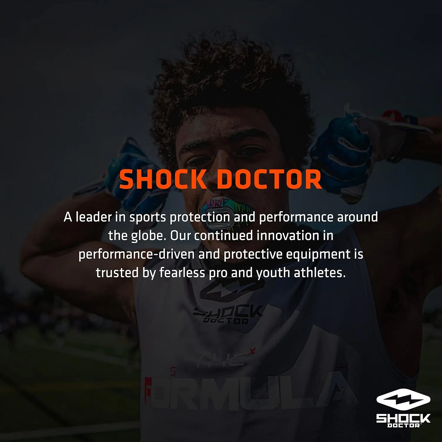 Shock Doctor Athletic Supporter with Cup Pocket, Jock Strap Protection, Youth Sizes (Cup Not Included)
