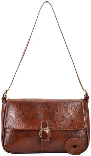 Shoulder Bag Purse Crossbody Bag Satchel for Women Handbag Faux Leather Flap Bags Vintage Fashion Bags Wristlets