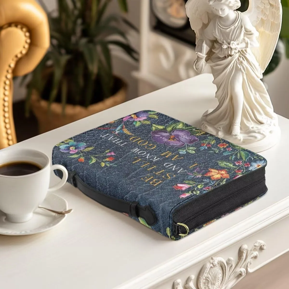Shoulder Strap Bag Bible Bag for Women Bible Cover Bible Case with Handle Zipper Christmas Gift for Mother