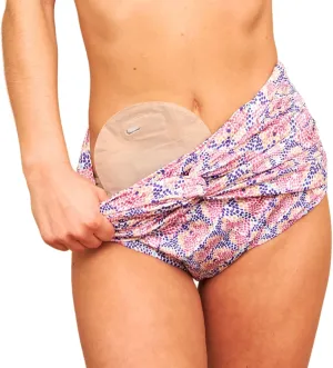 SIIL Ostomy Bag Covers for Women (Bottom Only) Ostomy Swimwear Colostomy & Ileostomy Bag Covers for Swimming (Made in Europe)