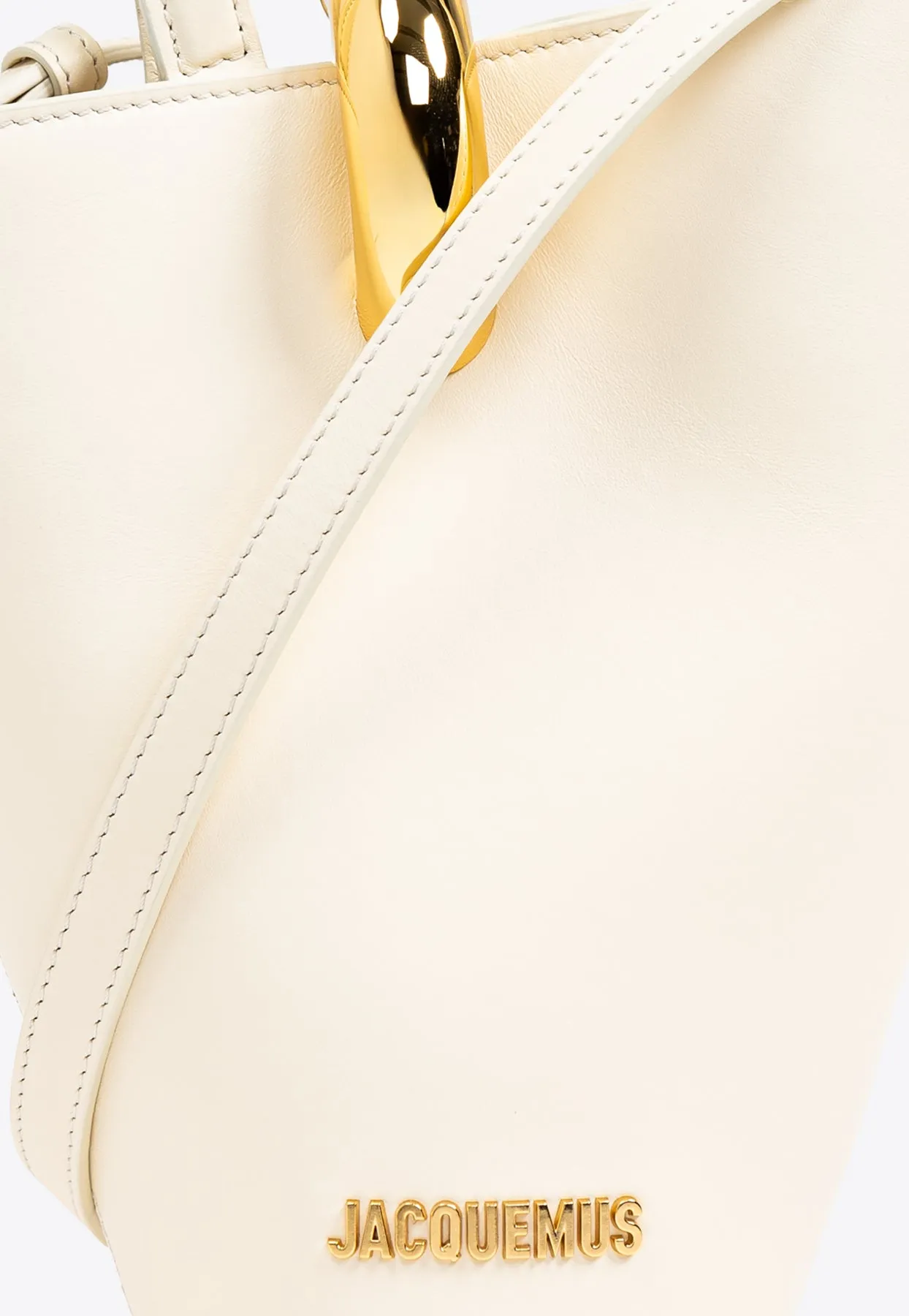 Small Bambola Leather Bucket Bag