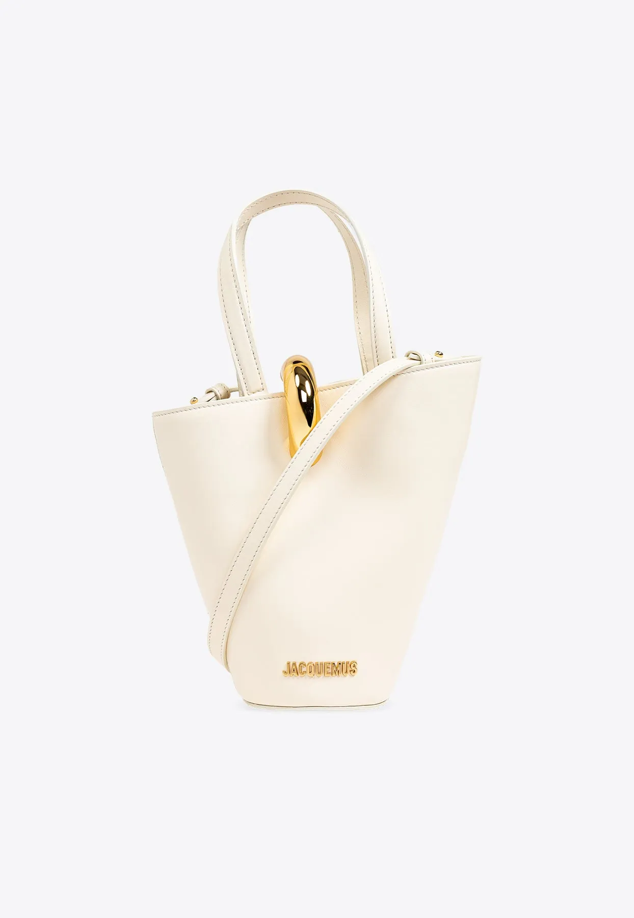 Small Bambola Leather Bucket Bag