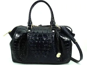 Small Faye Leather Satchel Purse