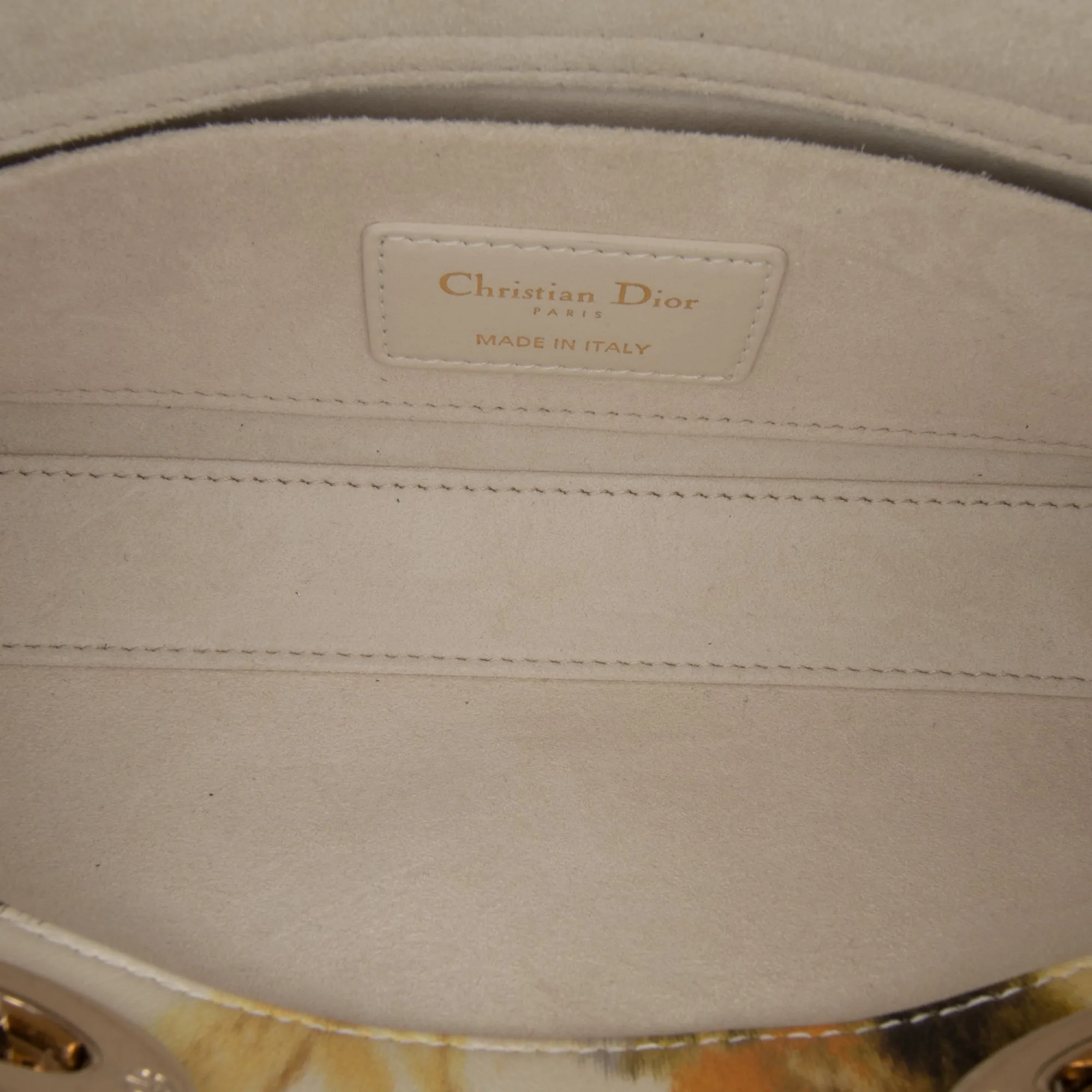 Small Leather Floral Print Lady D Joy