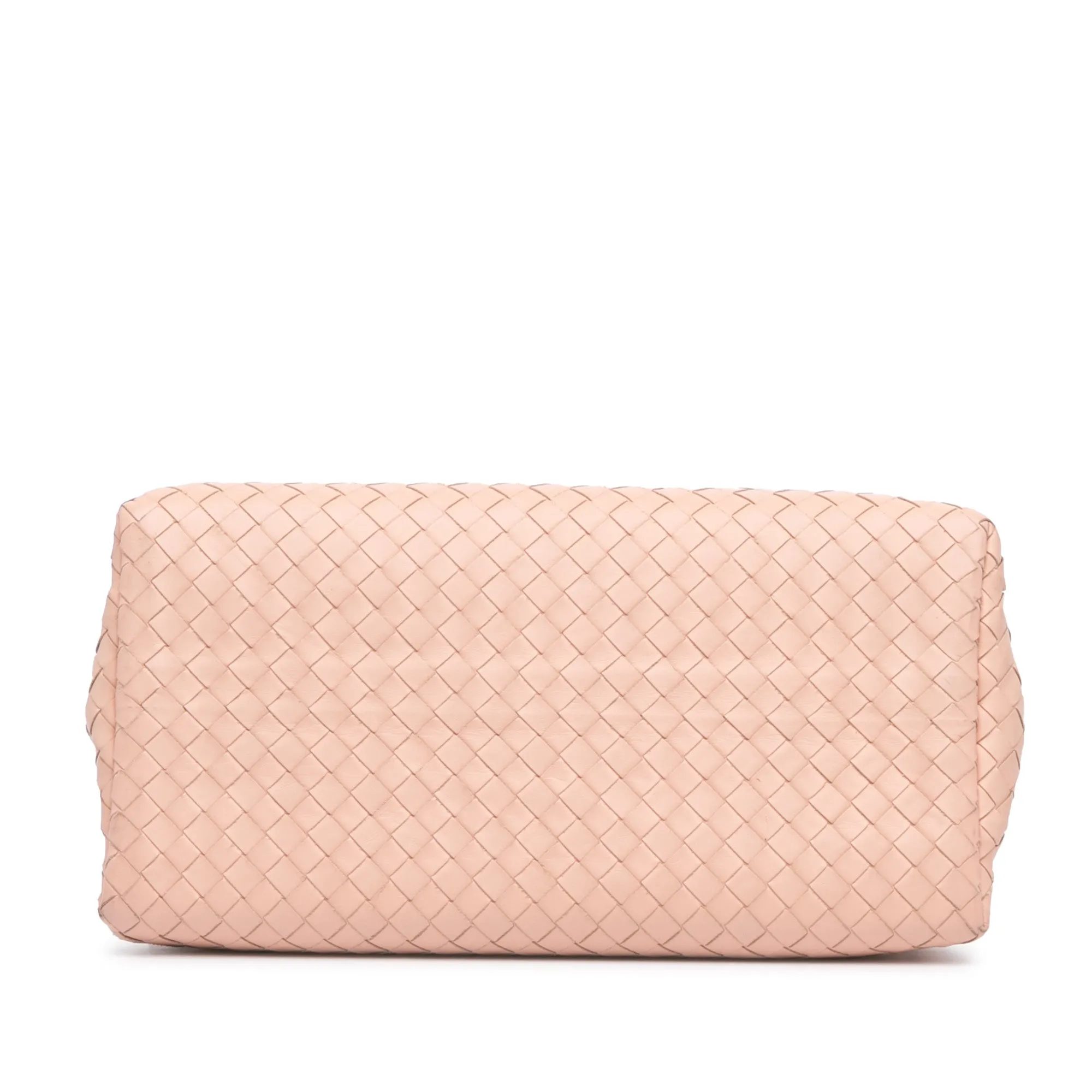 Small Nappa Intrecciato Roma Satchel