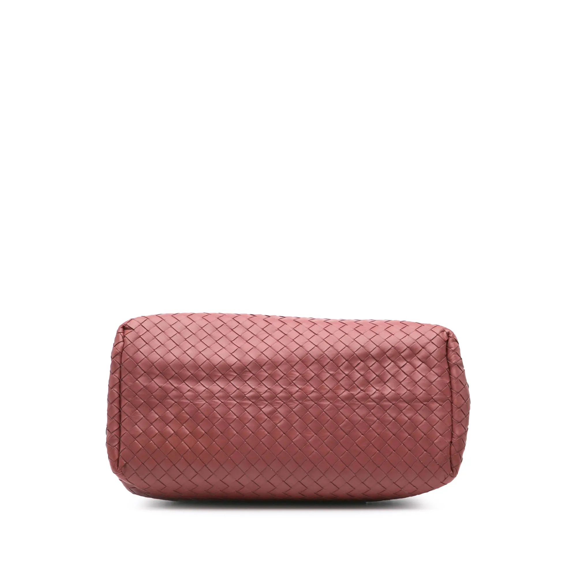 Small Nappa Intrecciato Roma Satchel