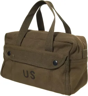 Small Tool Bag American Military US Vintage WWII (Olive)