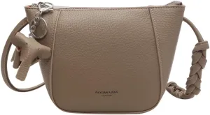 Small Vegan Leather Bucket Bag for Women Casual Hobo Bucket Satchel Bag Crossbody Shoulder Bucket Handbag