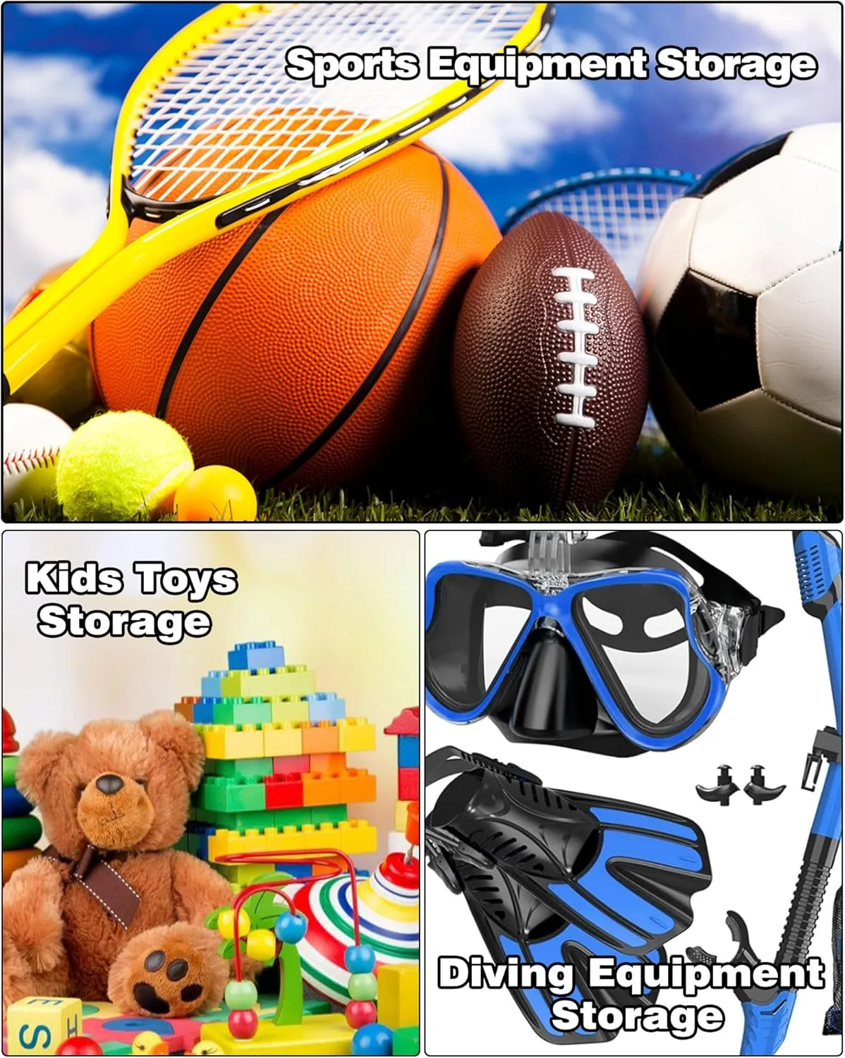 Soccer Ball Bag,Adjustable Shoulder Strap Extra Large Drawstring Mesh Ball Bag,Heavy Duty Soccer Ball Bags for Coaches,Mesh Equipment Bag for Basketball,Football, Volleyball, Swimming Gear