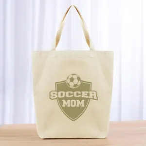 Soccer Mom Tote Bag - khaki