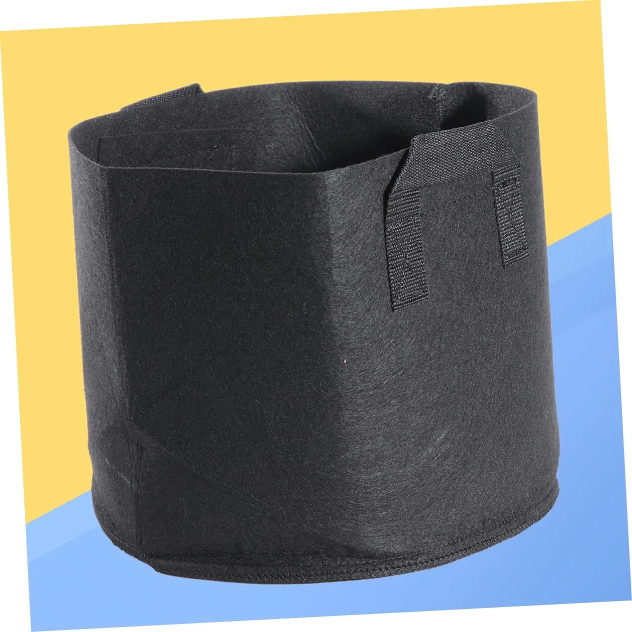 Sosoport 3pcs 5 Let Pot Grow Bags Nonwoven Aeration Pots with Handles 5 Gallon for Planting