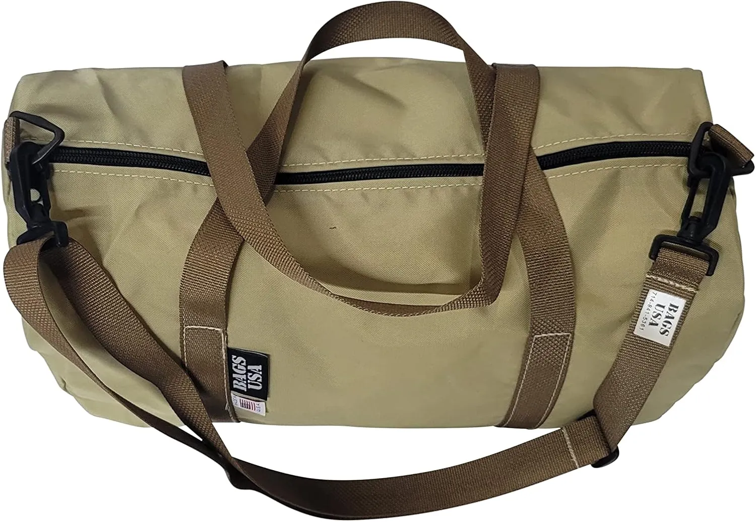 Sport Gym Bag 14 Liter Great for Beach,Work Holds Towel, Cellphone, Water Bottle,Keys and Wallet Made in USA.
