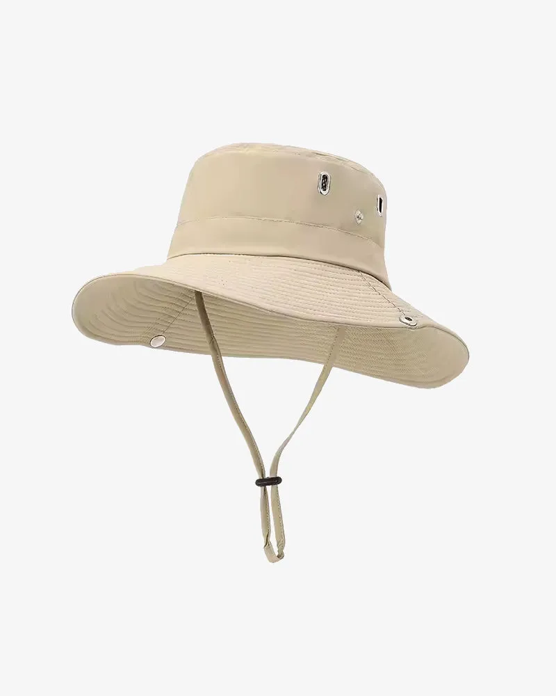 Sporty Khaki Bucket Hat - H0105