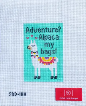 Stitch Rock Designs #SRD-108 Adventure? Alpaca My Bags!