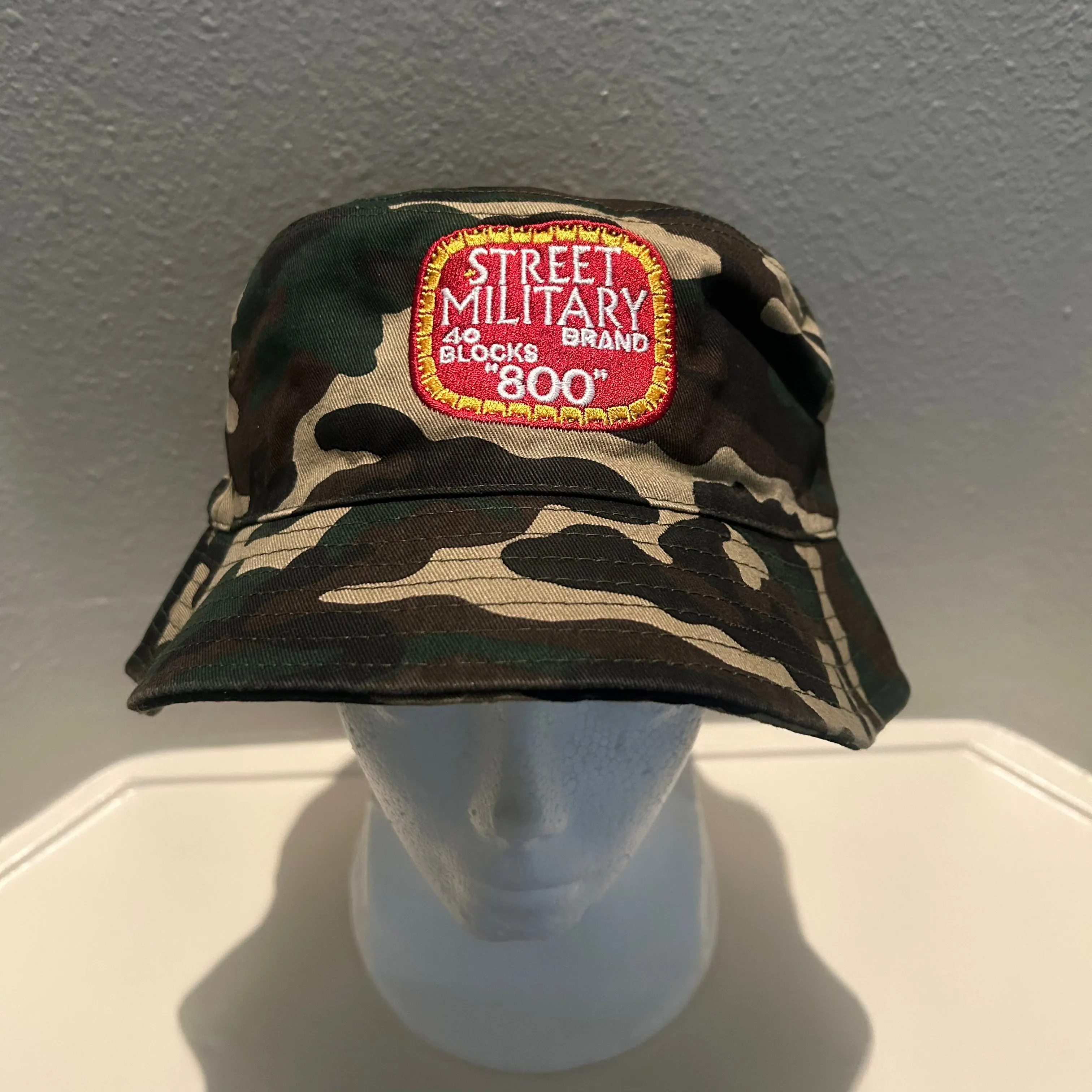 STREETMILITARYBRAND CAMOUFLAGE BUCKET CAPS