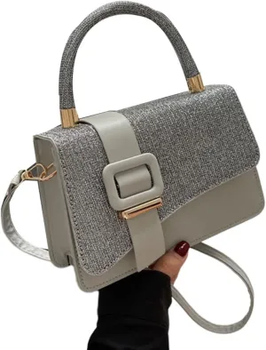Stylish PU Leather Bag Shoulder Bags Versatile Crossbody Handbag for Women