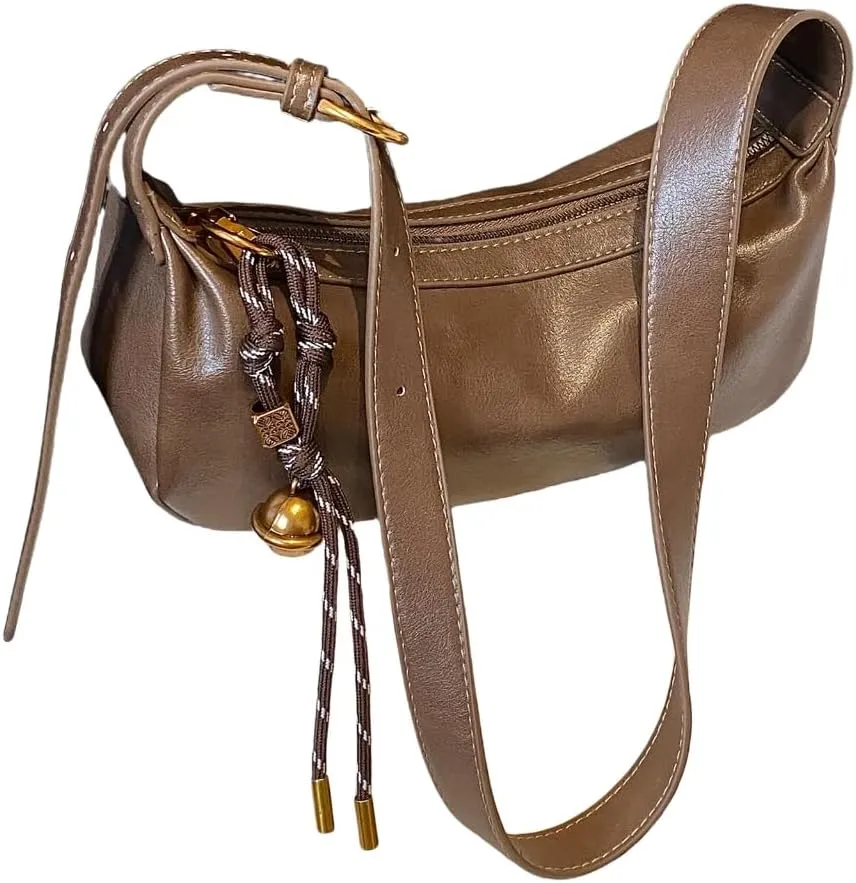 Stylish PU Soft Leather Shoulder Bag Functional Underarm Bags For Commuting Shopping And Enhancing Your Look