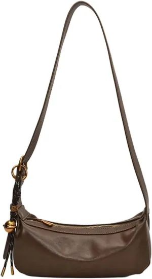 Stylish PU Soft Leather Shoulder Bag Functional Underarm Bags For Commuting Shopping And Enhancing Your Look
