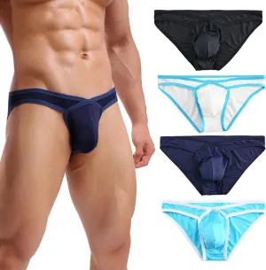 Summer Code Mens Sexy Micro Mesh Briefs Soft Breathable Bulge Pouch Underwear