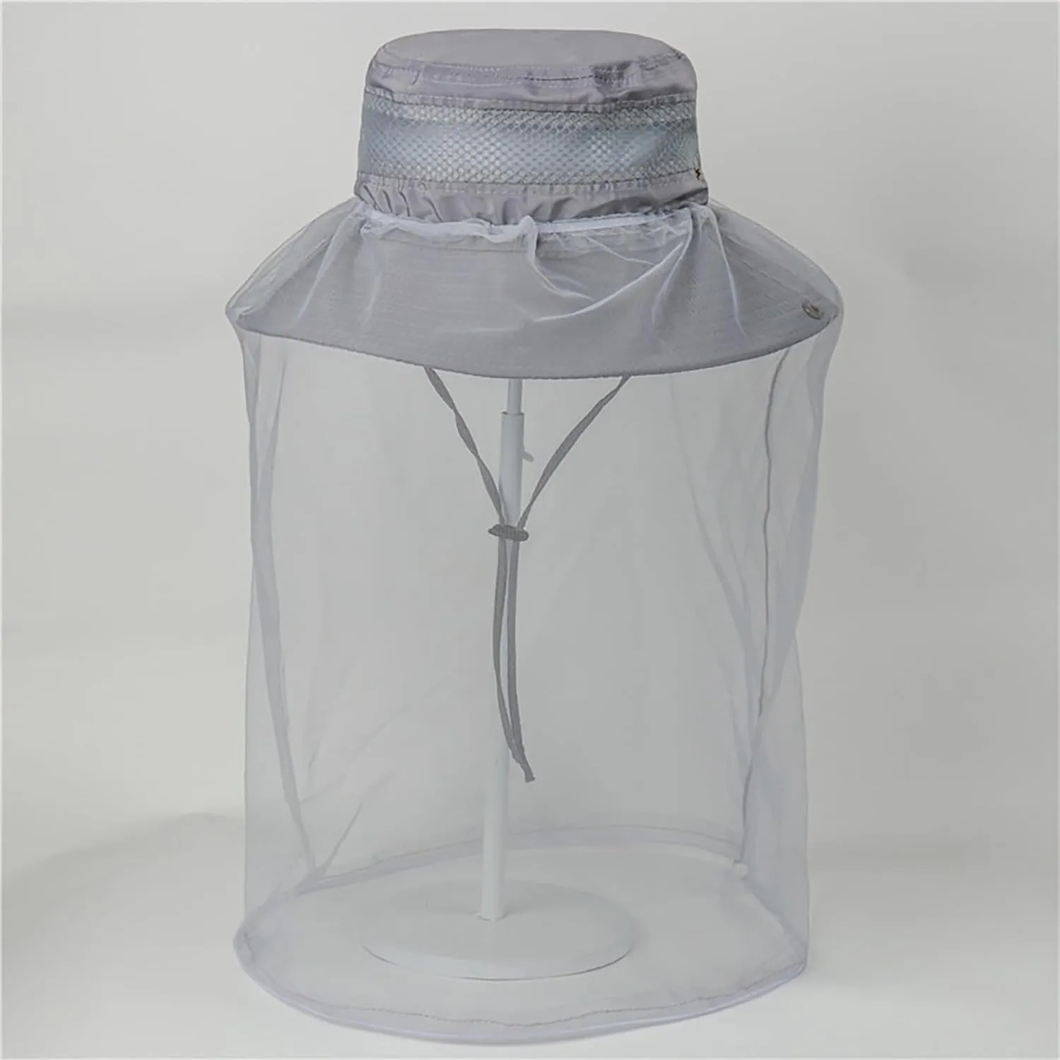 Sun Hat for Men Women Midge Net with Removable Netting Bucket Hat Mosquito Hat for Beekeeper Hiking Fishing Camping